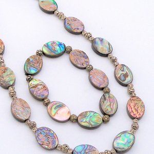 Mother of Pearl Necklace and Bracelet